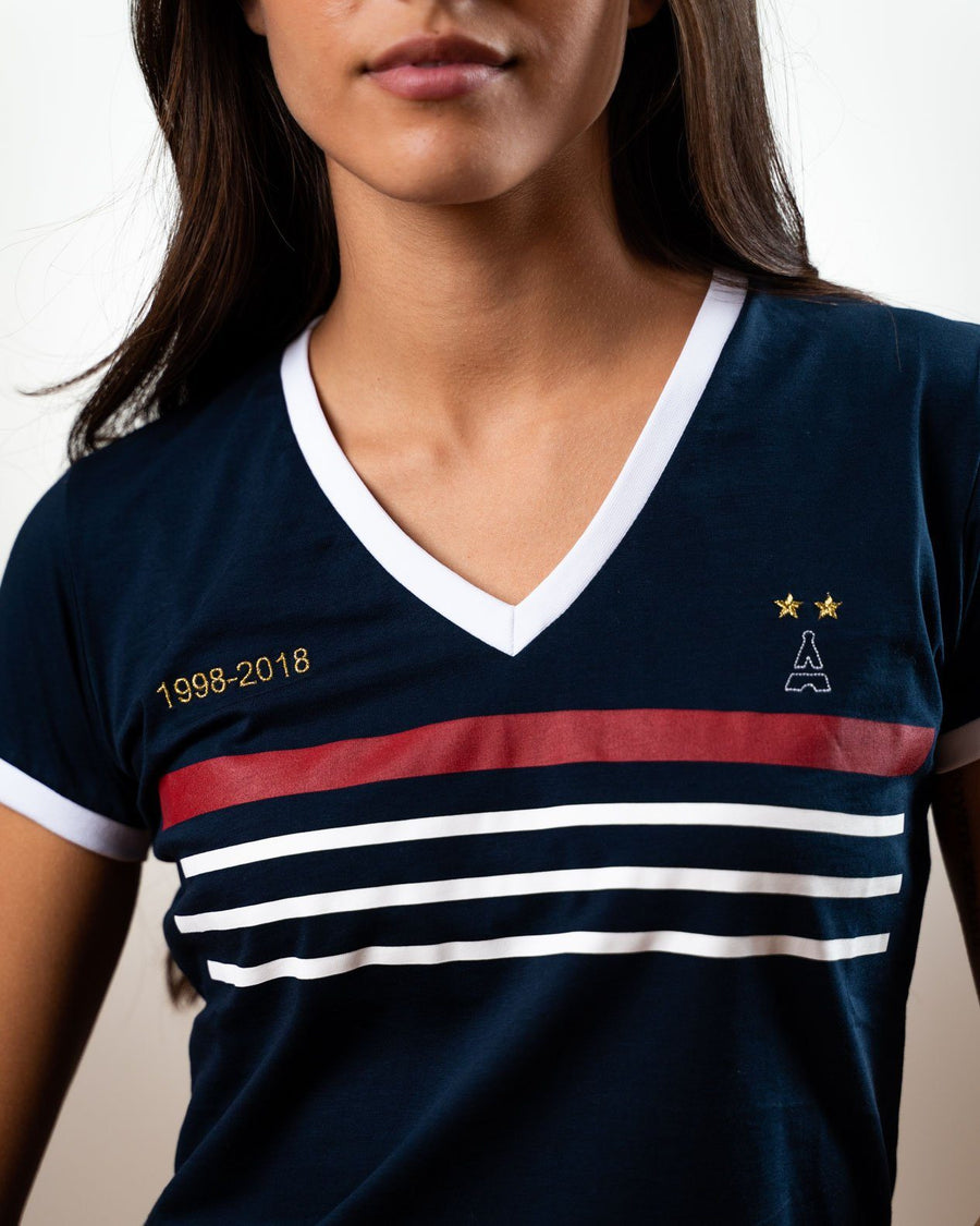 tshirt-femme-col-V-maisonft