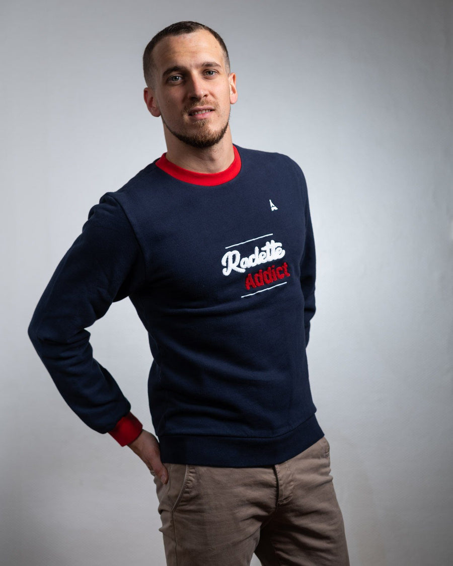 Sweatshirt Jean - Coton Bio Sweatshirt bio - Maison FT made in France ou Bio