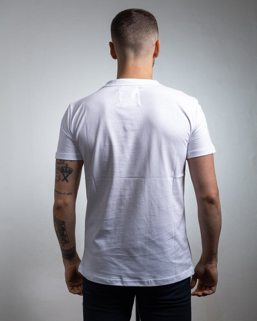 T-SHIRT HOMME Marinière - COTON BIO T-shirt bio - Maison FT made in France ou Bio