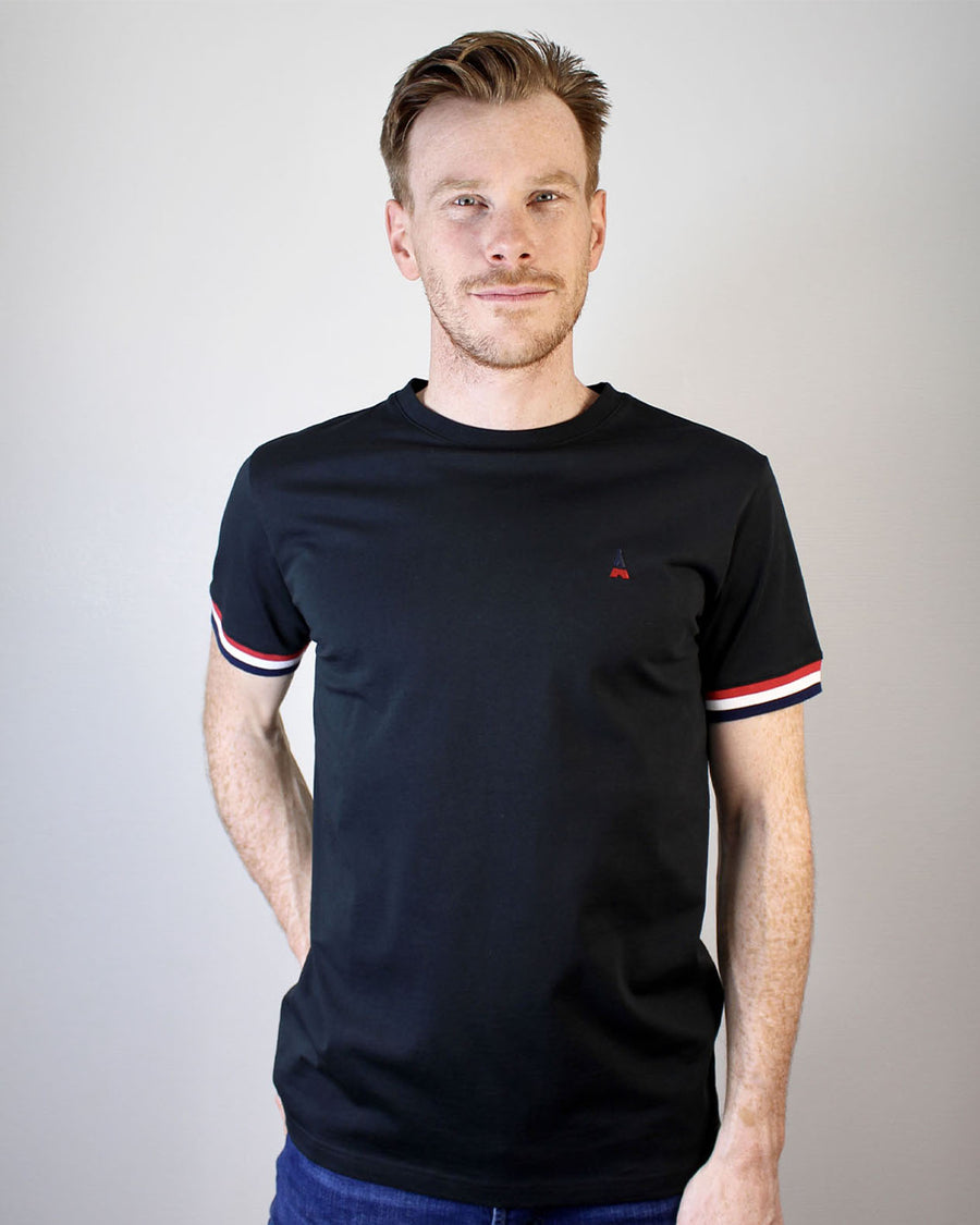 T-SHIRT GAULOIS NOIR | COTON BIO