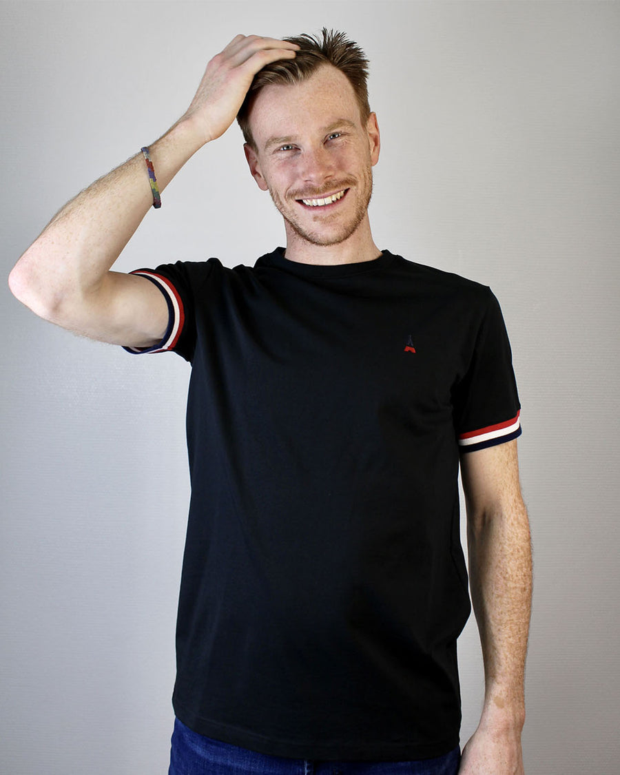 T-SHIRT GAULOIS NOIR | COTON BIO