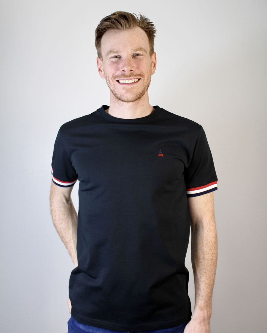 T-SHIRT GAULOIS NOIR | COTON BIO