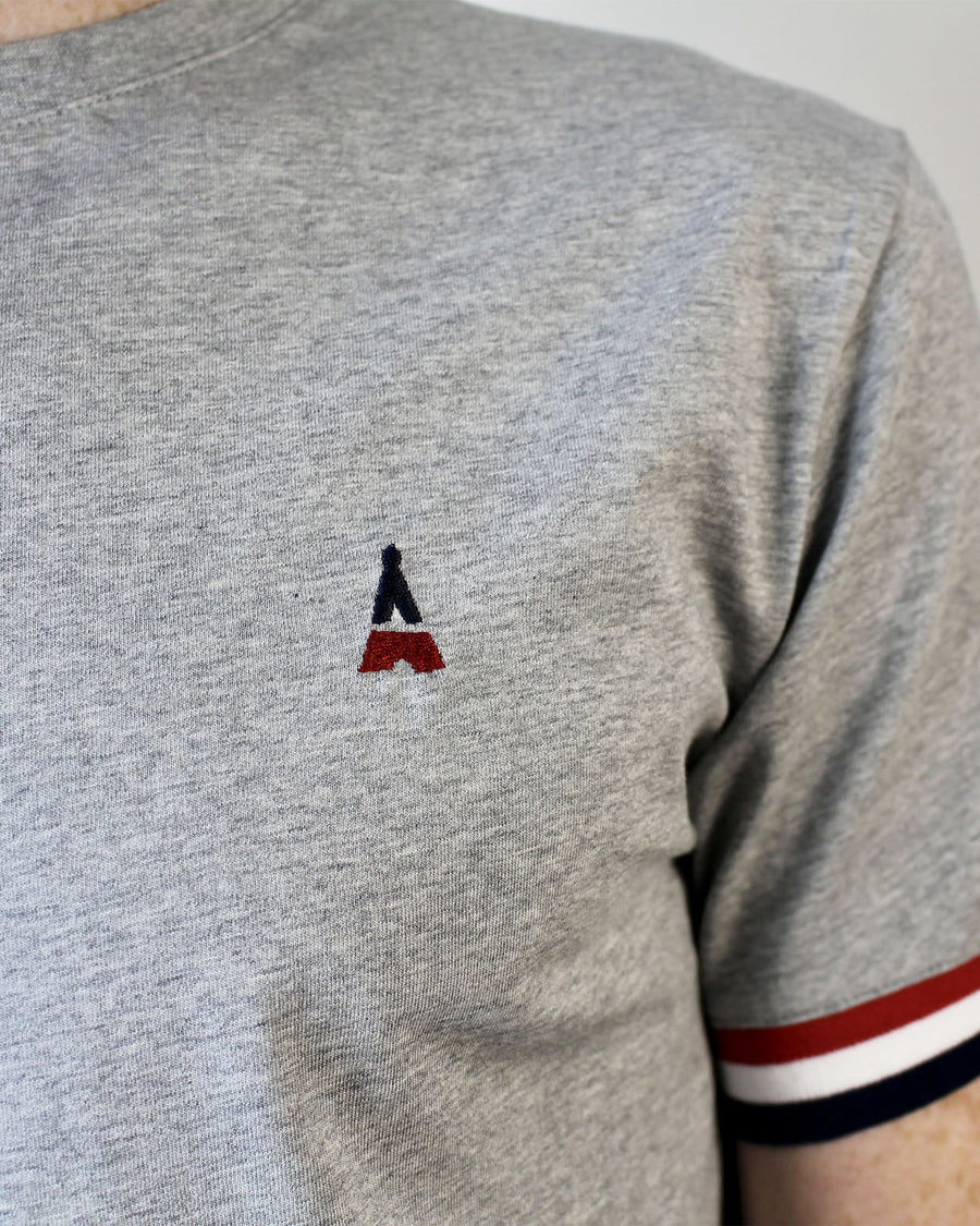 T-SHIRT Homme Coton bio | Gaulois Gris