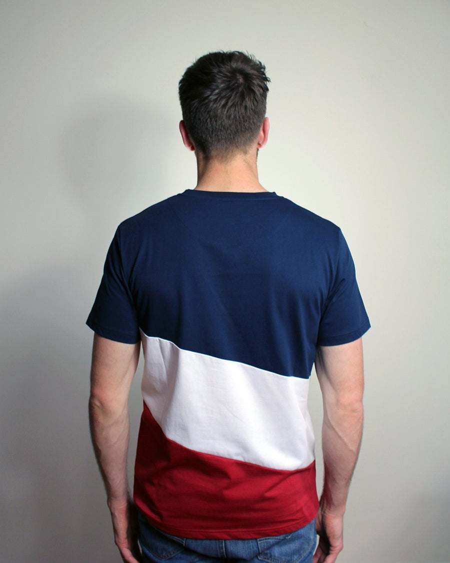T-SHIRT HOMME DIAGONAL  |  COTON BIO