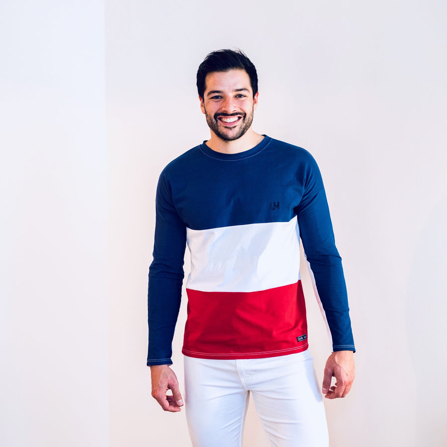 Tshirt Made in France Tricolore | Pierre | UNTIL x Maison FT