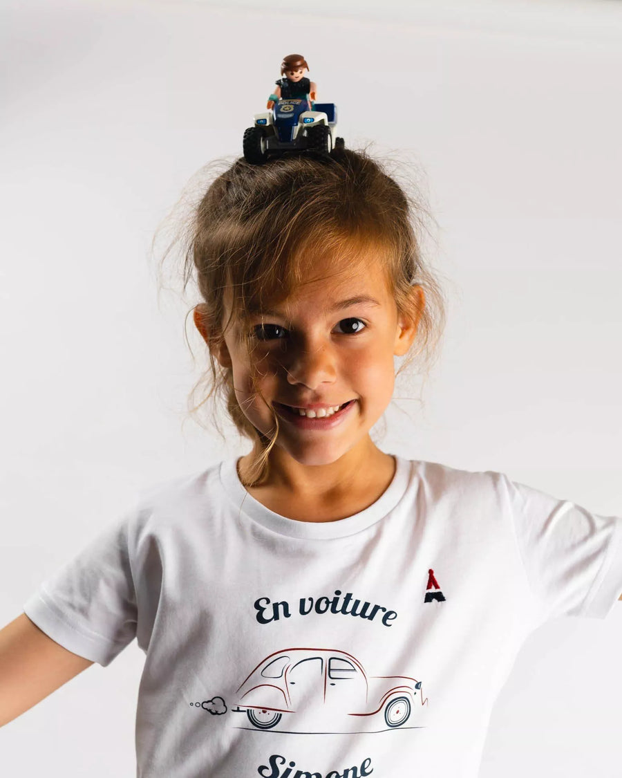 T-SHIRT Enfant En voiture Simone - Made in France