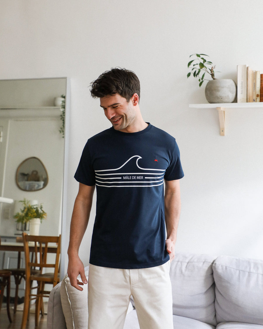 T-SHIRT MÂLE DE MER | COTON BIO