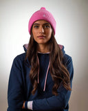 Bonnet Rose pâle | Laine et Cachemire