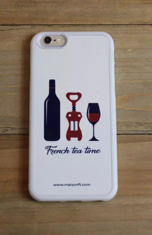 Coque Iphone Apéro - Made in France Coque d'Iphone - Maison FT made in France ou Bio