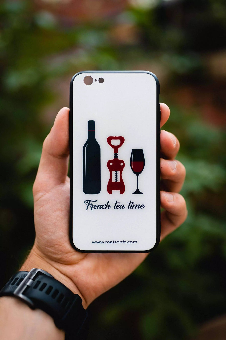 Coque Iphone Apéro - Made in France Coque d'Iphone - Maison FT made in France ou Bio