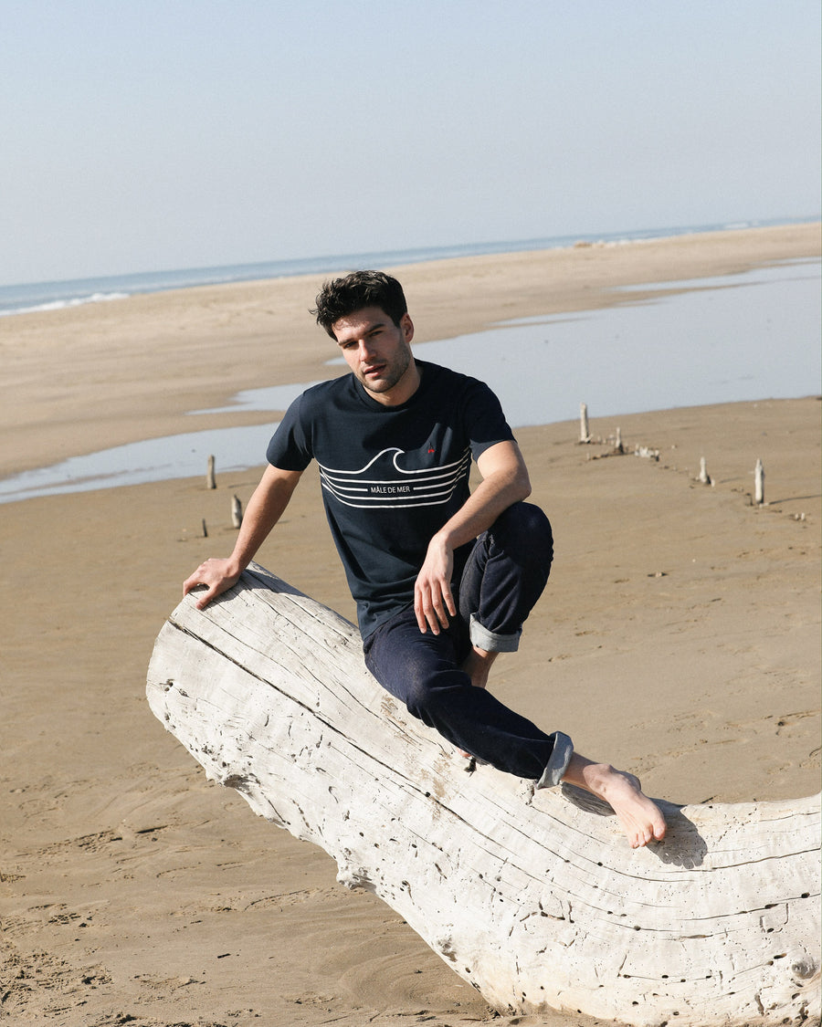 T-SHIRT Homme Mâle de Mer - Coton bio