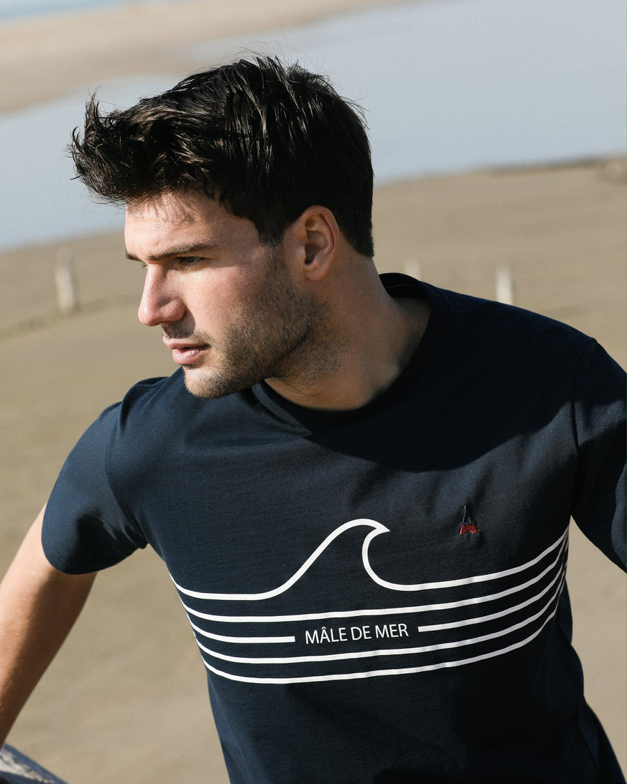 T-SHIRT Homme Mâle de Mer - Coton bio