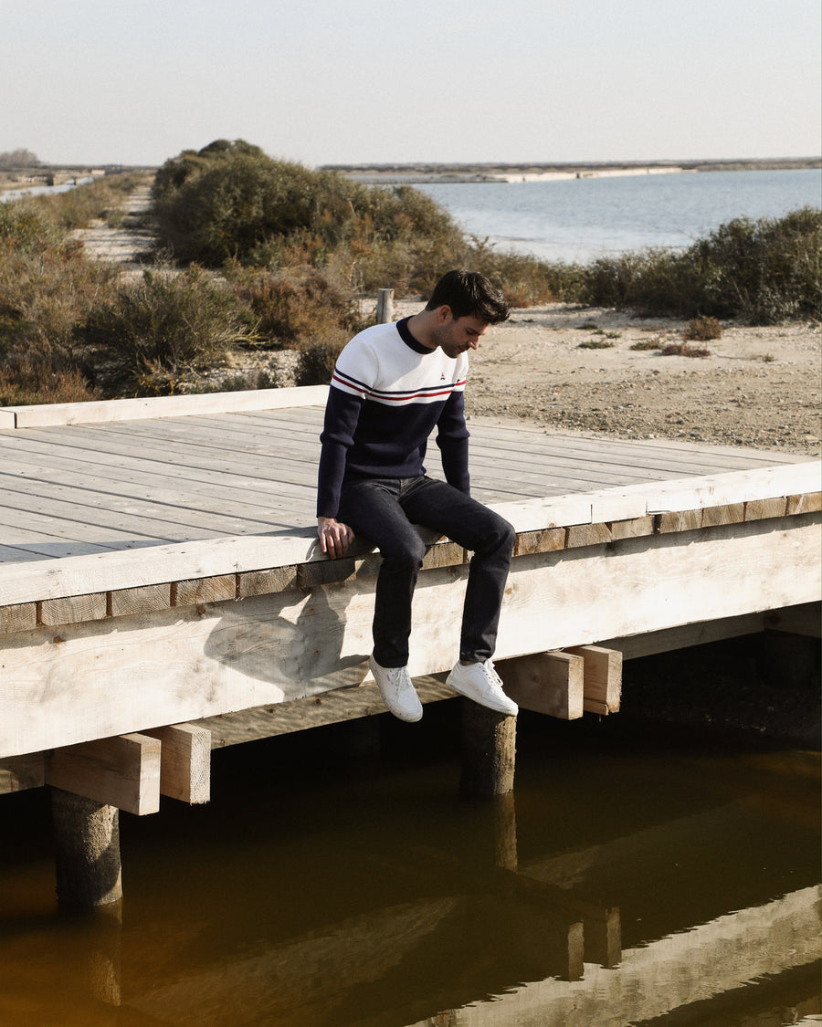 PULL MADE IN FRANCE HOULGATE | MAISON FT X SAINT JAMES