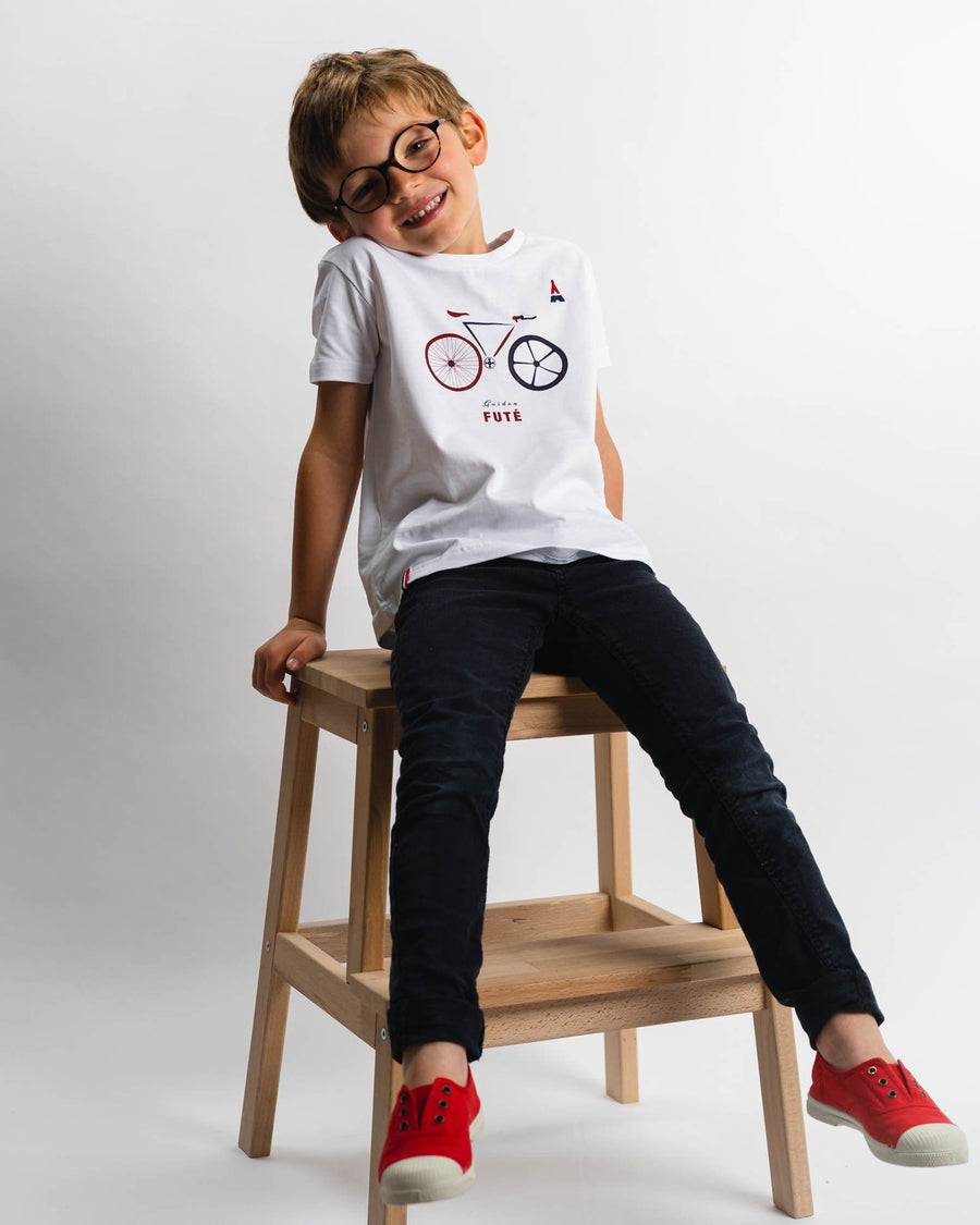 T-SHIRT Enfant Guidon futé - Made in France