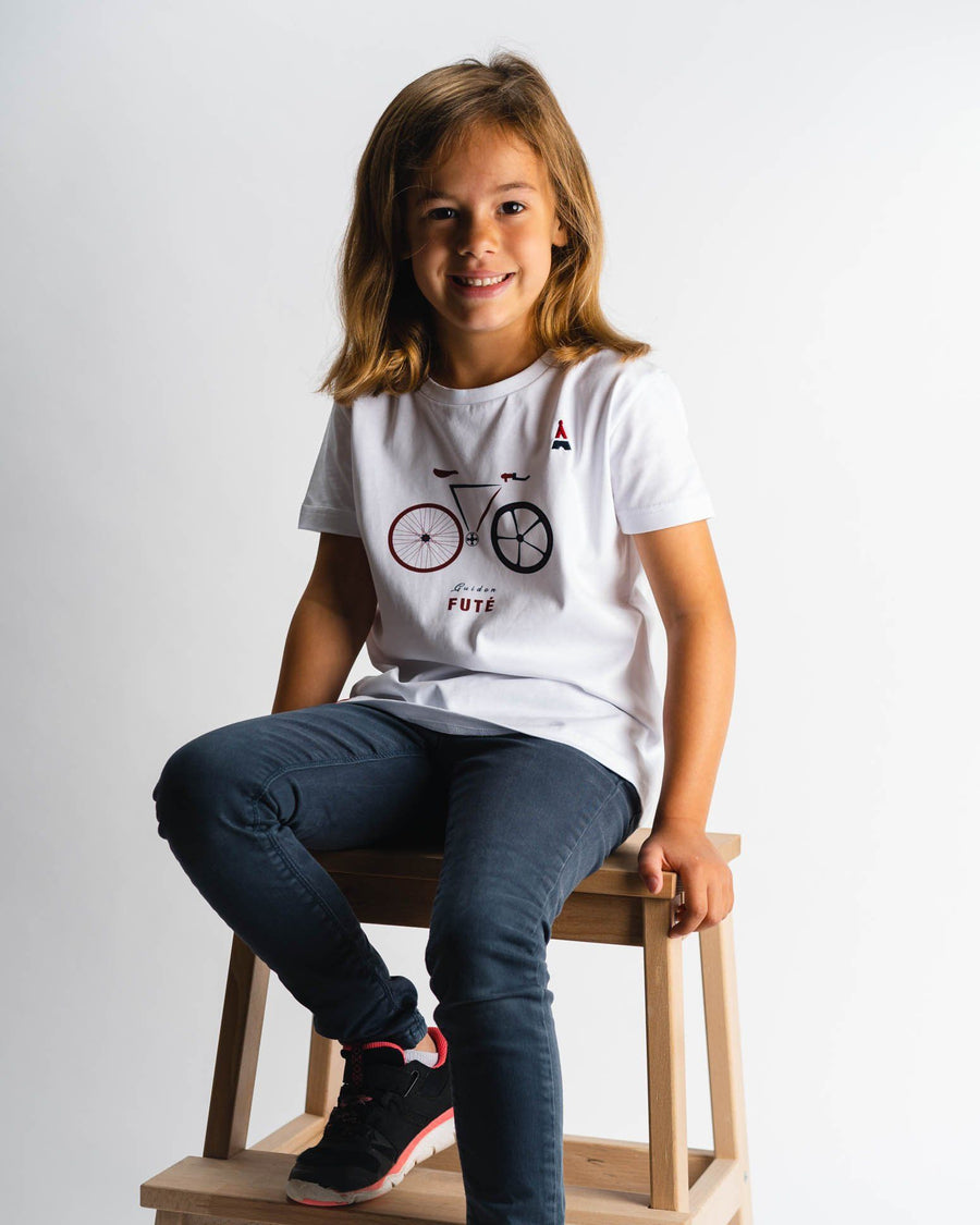 T-shirt enfant imprimé guidon futé