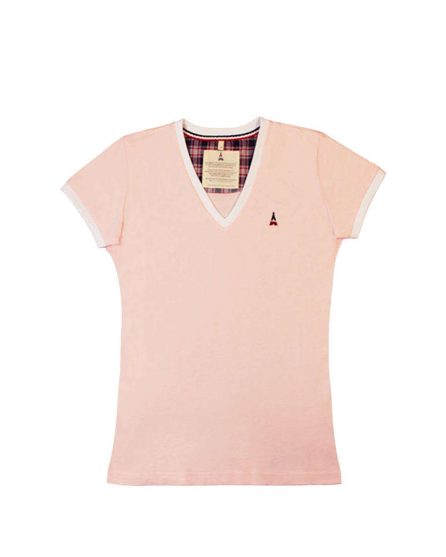 T-SHIRT Femme Rose Pastel | Coton Bio