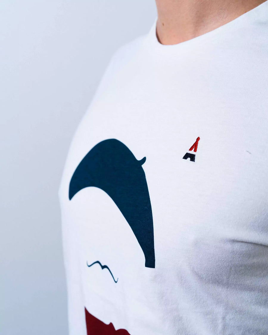T-SHIRT BLANC Made in France