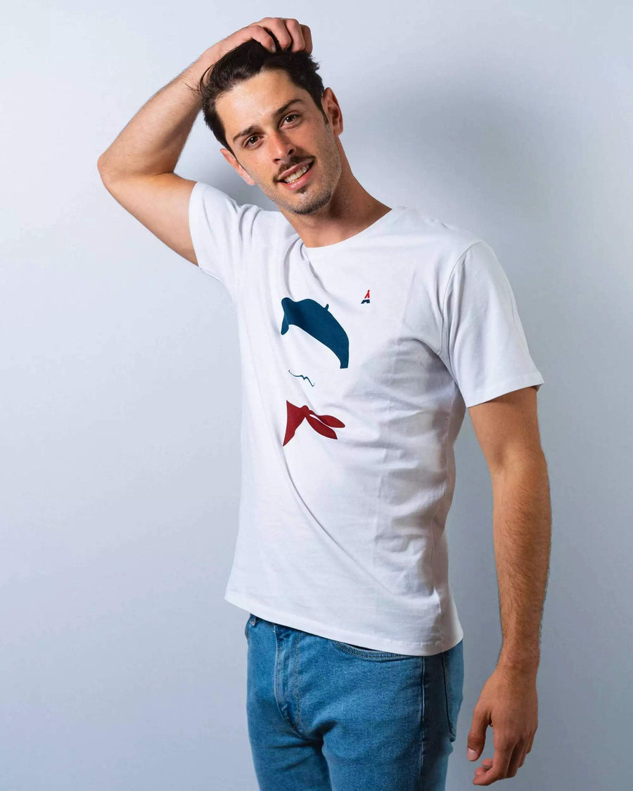 T-SHIRT BLANC Made in France