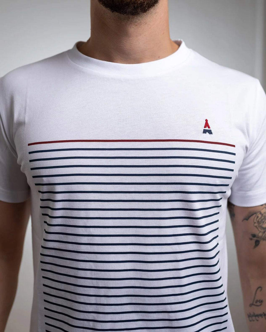 T-shirt de sport Made In France : La Marinière (H)